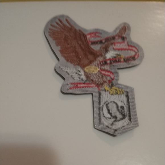 🆕🦅🦅🏍️Biker Embroidered Biker Patch Eagle POW MIA - Picture 4 of 5